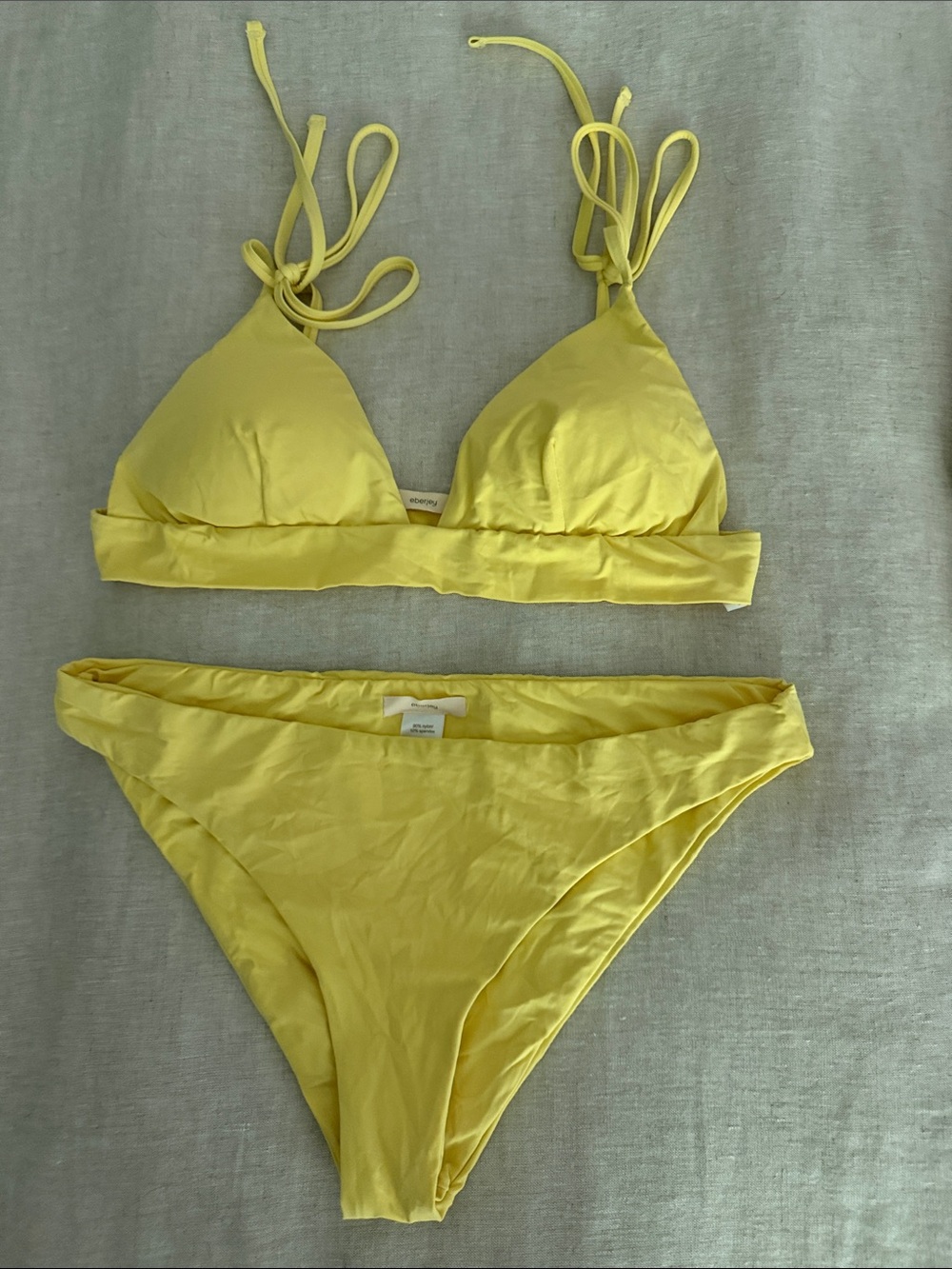 Eberjey Lemon Swim Triangle Top